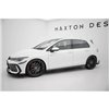 Maxton - Rajouts Des Bas De Caisse V.3 Volkswagen Golf GTI / GTE / GTI Clubsport / GTD / R-Line Mk8 Noir Brillant