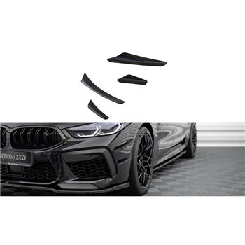 Maxton - Ailes de pare-chocs avant (Canards) BMW M8 Gran Coupe F93 / Coupe F92