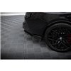 Maxton - Lames De Pare-Chocs Arrière Latérales V.1 + Ailerons BMW M8 Gran Coupe F93 Noir Brillant