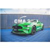 Maxton - Street Pro Lame Du Pare-Chocs Avant V.1 Ford Mustang GT Mk6 Facelift Noir + Rabats Brillant 