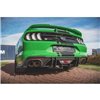 Maxton - Street Pro Central Diffuseur Arriere Ford Mustang GT Mk6 Facelift Rouge