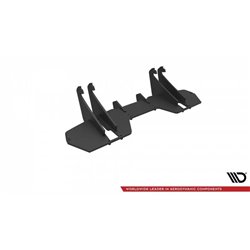 Maxton - Street Pro Central Diffuseur Arriere Ford Mustang GT Mk6 Facelift Rouge
