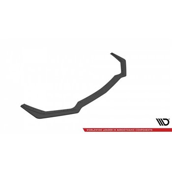 Maxton - Street Pro Lame Du Pare-Chocs Avant V.1 Ford Mustang GT MK6 Facelift Noir-Rouge