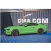 Maxton - Street Pro Rajouts Des Bas De Caisse V.1 Ford Mustang GT Mk6 Facelift Noir-Rouge + Rabats Brillant