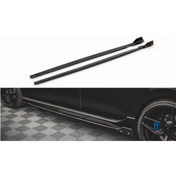 Maxton - Rajouts Des Bas De Caisse V.2 + Ailerons Volkswagen Golf R Hatchback Mk8 Facelift
