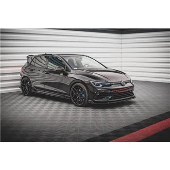 Maxton - Rajouts Des Bas De Caisse V.2 + Ailerons Volkswagen Golf R Hatchback Mk8 Facelift 