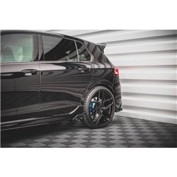 Maxton - Rajouts Des Bas De Caisse V.2 + Ailerons Volkswagen Golf R Hatchback Mk8 Facelift 