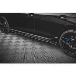 Maxton - Rajouts Des Bas De Caisse V.2 + Ailerons Volkswagen Golf R Hatchback Mk8 Facelift 