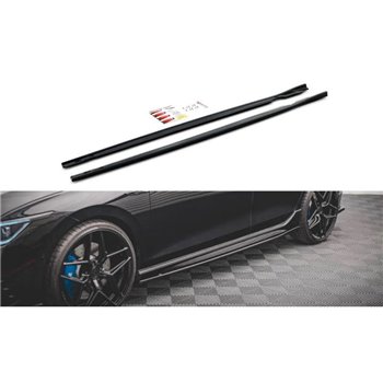 Maxton - Rajouts Des Bas De Caisse V.2 Volkswagen Golf R Hatchback Mk8 Facelift