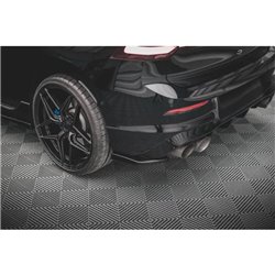 Maxton - Lames De Pare-Chocs Arrière Latérales V.2 Volkswagen Golf R Hatchback Mk8 Facelift 
