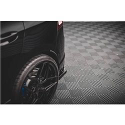 Maxton - Lames De Pare-Chocs Arrière Latérales V.2 Volkswagen Golf R Hatchback Mk8 Facelift 