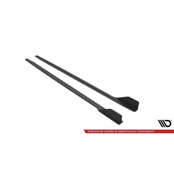 Maxton - Street Pro Rajouts Des Bas De Caisse V.2 Ford Mustang GT Mk6 Facelift Noir