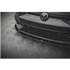 Maxton - Lame Du Pare-Chocs Avant V.2 Volkswagen Golf R Hatchback / Variant Mk8 Noir Brillant