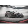 Maxton - Lames De Pare-Chocs Arrière Latérales V.2 + Ailerons Volkswagen Golf R Hatchback Mk8 Facelift 