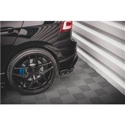 Maxton - Lames De Pare-Chocs Arrière Latérales V.2 + Ailerons Volkswagen Golf R Hatchback Mk8 Facelift 