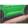 Maxton - Street Pro Rajouts Des Bas De Caisse V.2 Ford Mustang GT Mk6 Facelift Noir-Rouge