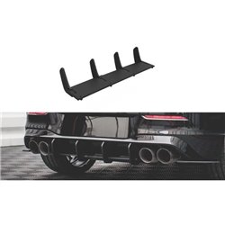 Maxton - Street Pro Central Diffuseur Arriere Volkswagen Golf R Mk8 Noir