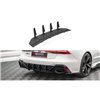 Maxton - Street Pro Central Diffuseur Arriere Audi RS7 C8 / RS6 C8 Noir
