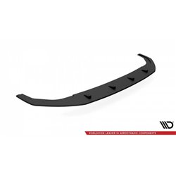 Maxton - Street Pro Lame Du Pare-Chocs Avant Volkswagen Golf R Mk8 Noir