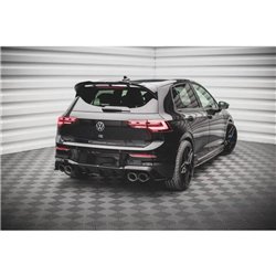 Maxton - Lames De Pare-Chocs Arrière Latérales V.3 Volkswagen Golf R Hatchback Mk8 Facelift 