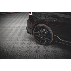 Maxton - Lames De Pare-Chocs Arrière Latérales V.3 Volkswagen Golf R Hatchback Mk8 Facelift 