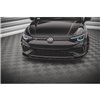 Maxton - Lame Du Pare-Chocs Avant V.4 Volkswagen Golf R Hatchback / Variant Mk8 Noir Brillant