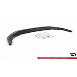 Maxton - Lame Du Pare-Chocs Avant V.3 Volkswagen Golf R Hatchback / Variant Mk8 Noir Brillant