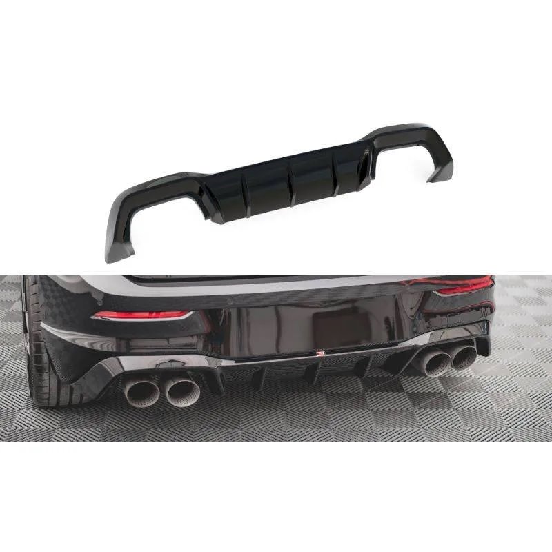 Maxton - Diffuseur Arrière Complet V.1 Volkswagen Golf R Hatchback Mk8 Facelift