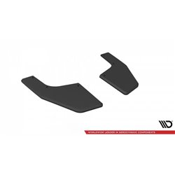 Maxton - Street Pro Lame Du Pare Chocs Arriere V.1 Volkswagen Golf R Mk8 / Mk8 Facelift Noir