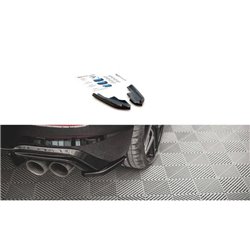 Maxton - Lames De Pare-Chocs Arrière Latérales V.4 Volkswagen Golf R Hatchback Mk8 Facelift