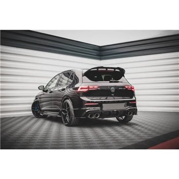 Maxton - Lames De Pare-Chocs Arrière Latérales V.4 Volkswagen Golf R Hatchback Mk8 Facelift 