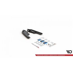 Maxton - Lames De Pare-Chocs Arrière Latérales V.4 Volkswagen Golf R Hatchback Mk8 Facelift 
