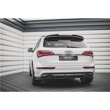 Maxton - Street Pro Central Diffuseur Arriere Audi SQ5 Mk1 (8R) Noir