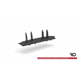 Maxton - Street Pro Central Diffuseur Arriere Mercedes-AMG CLA 35 / 45 Aero C118 Noir-Rouge