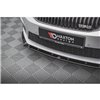Maxton - Lame Du Pare-Chocs Avant V.3 Skoda Octavia RS Mk3 Noir Brillant