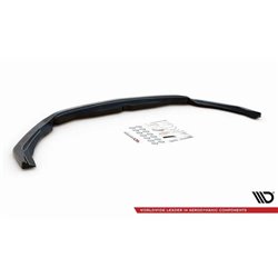 Maxton - Lame Du Pare-Chocs Avant V.1 Mercedes-AMG CLA 45 Aero C118 Noir Brillant
