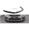 Maxton - Lame Du Pare-Chocs Avant V.3 Skoda Octavia RS Mk3 Facelift Noir Brillant