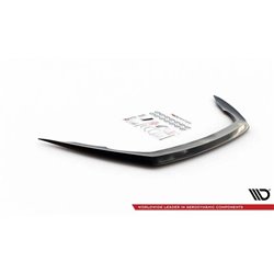 Maxton - Lame Du Pare-Chocs Avant V.1 Skoda Octavia RS Mk3 Facelift Noir Brillant
