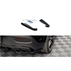 Maxton - Lames De Pare-Chocs Arrière Latérales Mercedes-AMG GLE 53 Coupe C167 / C167 Facelift Noir Brillant
