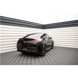 Maxton - Lames De Pare-Chocs Arrière Latérales Mercedes-AMG GLE 53 Coupe C167 / C167 Facelift Noir Brillant