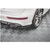 Maxton - Lames De Pare-Chocs Arrière Latérales Audi SQ5 Mk1 (8R) Noir Brillant