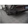 Maxton - Arriere Lame (avec une barre verticale) Mercedes-AMG GLE 53 Coupe C167 / C167 Facelift Noir Brillant