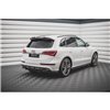 Maxton - Street Pro Central Diffuseur Arriere Audi SQ5 Mk1 (8R) Noir-Rouge