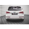Maxton - Street Pro Central Diffuseur Arriere Audi SQ5 Mk1 (8R) Noir-Rouge