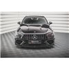 Maxton - Lame Du Pare-Chocs Avant V.2 Mercedes-AMG CLA 45 Aero C118 Noir Brillant
