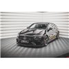 Maxton - Lame Du Pare-Chocs Avant V.2 Mercedes-AMG CLA 45 Aero C118 Noir Brillant