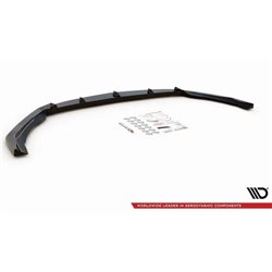 Maxton - Lame Du Pare-Chocs Avant V.2 Mercedes-AMG CLA 45 Aero C118 Noir Brillant