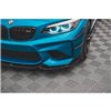 Maxton - Lame Du Pare-Chocs Avant V.3 BMW M2 F87 Noir Brillant