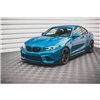 Maxton - Lame Du Pare-Chocs Avant V.3 BMW M2 F87 Noir Brillant