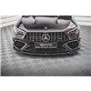 Maxton - Lame Du Pare-Chocs Avant V.3 Mercedes-AMG CLA 45 Aero C118 Noir Brillant